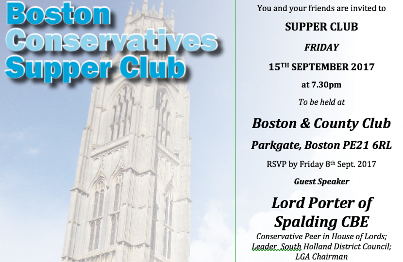 Supper Club Details