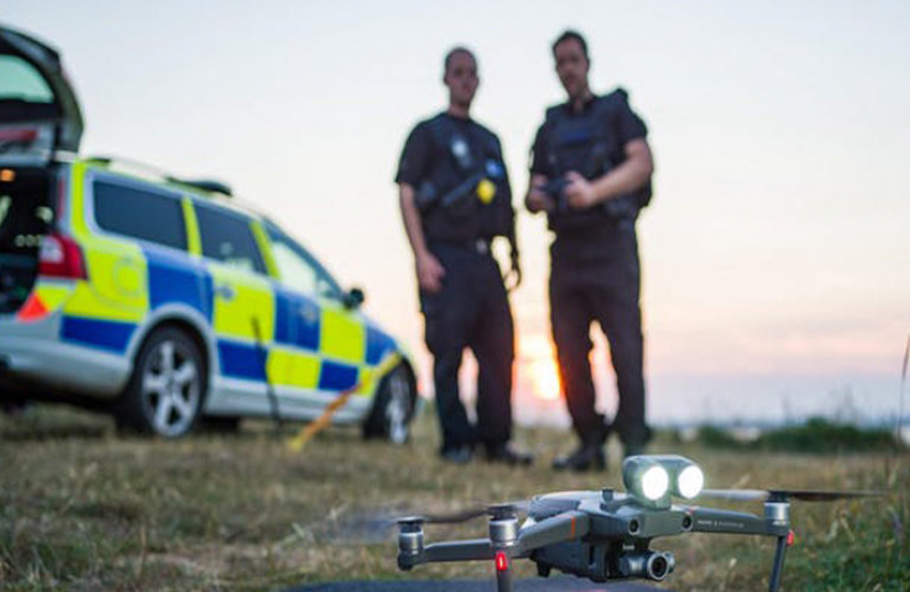Kevin Taylor, Chief Drone Pilot for Lincolnshire Police